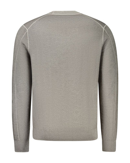 Hugo Boss Gray Wool Mens Sweater