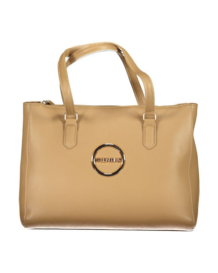 Mario Valentino Beige Polyethylene Women Handbag