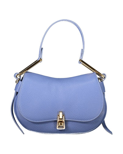 Coccinelle Light Blue Leather Women Handbag