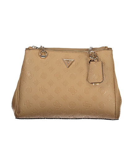 Guess Jeans Beige Polyethylene Women Handbag