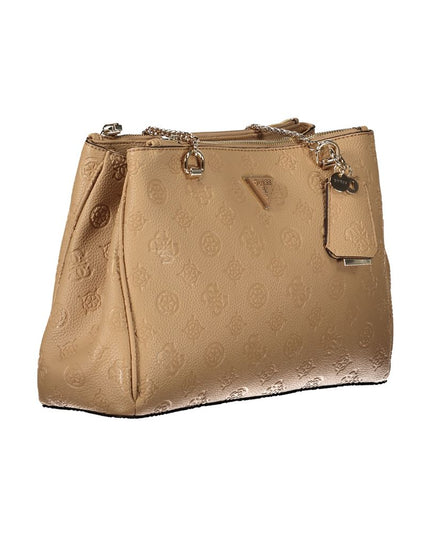 Guess Jeans Beige Polyethylene Women Handbag