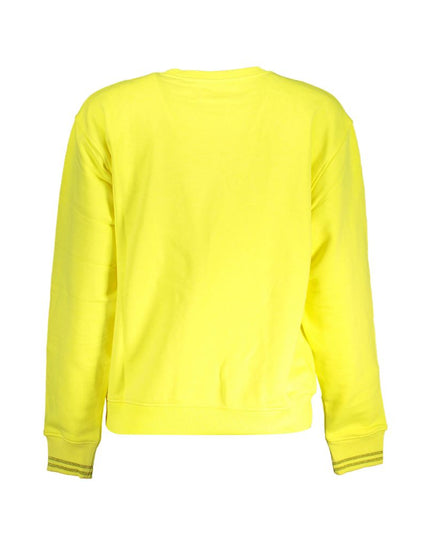 Desigual Yellow Cotton Women Sweater