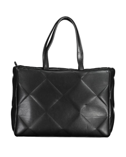 Calvin Klein Black Polyester Handbag