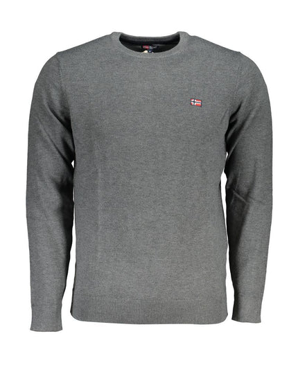 Norway 1963 Gray Fabric Sweater