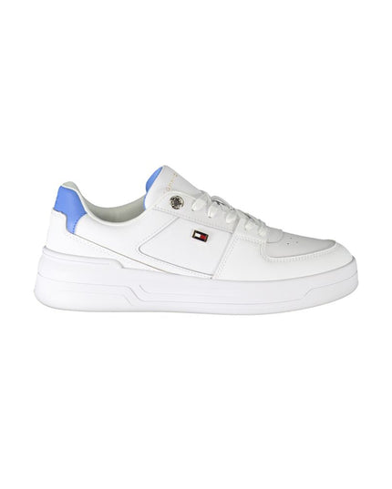 Tommy Hilfiger White Polyester Sneaker