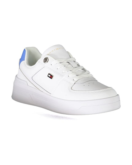 Tommy Hilfiger White Polyester Sneaker