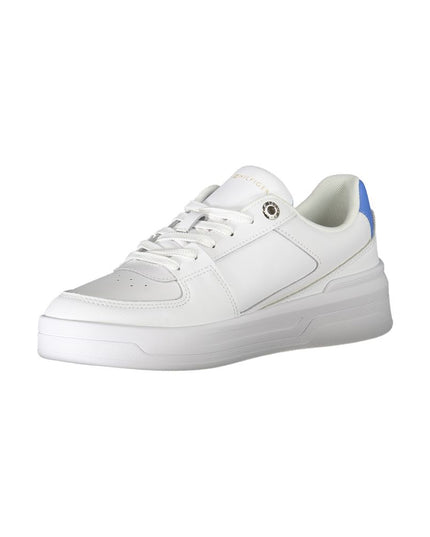 Tommy Hilfiger White Polyester Sneaker