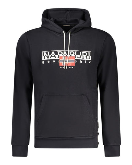 Napapijri Black Cotton Men Sweater