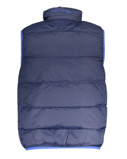 La Martina Blue Polyamide Men Jacket