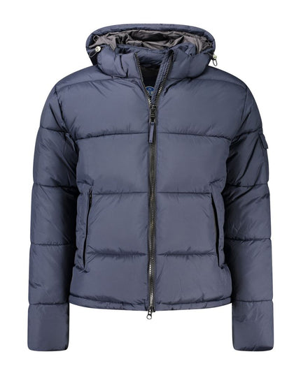 North Sails Blue Polyester Men Jacket