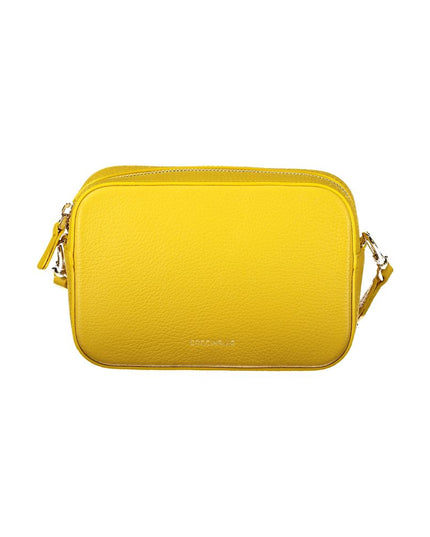 Coccinelle Yellow Leather Women Handbag