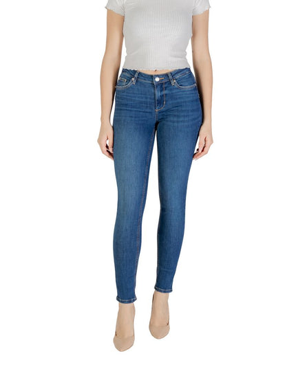Liu Jo Blue Cotton Skinny Jean
