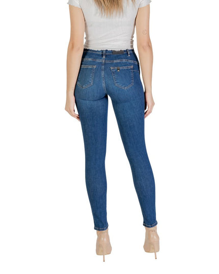 Liu Jo Blue Cotton Skinny Jean