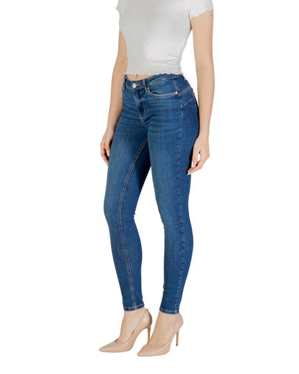 Liu Jo Blue Cotton Skinny Jean