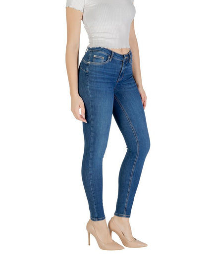 Liu Jo Blue Cotton Skinny Jean