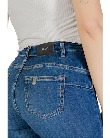 Liu Jo Blue Cotton Skinny Jean