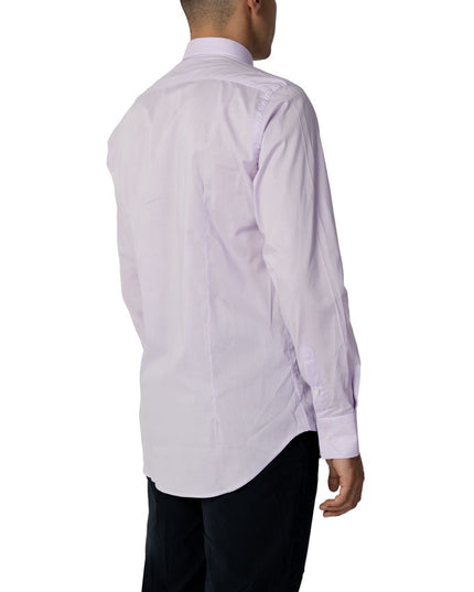 Liu Jo Purple Cotton Dress Shirt