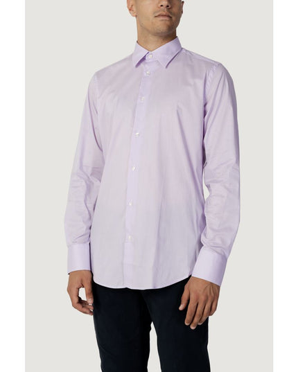 Liu Jo Purple Cotton Dress Shirt
