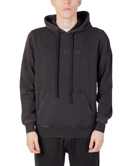 Liu Jo Black Cotton Hoodie