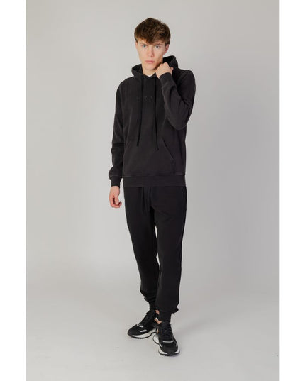Liu Jo Black Cotton Hoodie