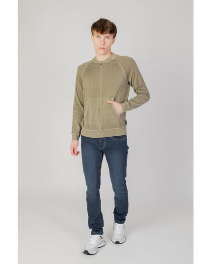 Liu Jo Green Cotton Sweatshirt