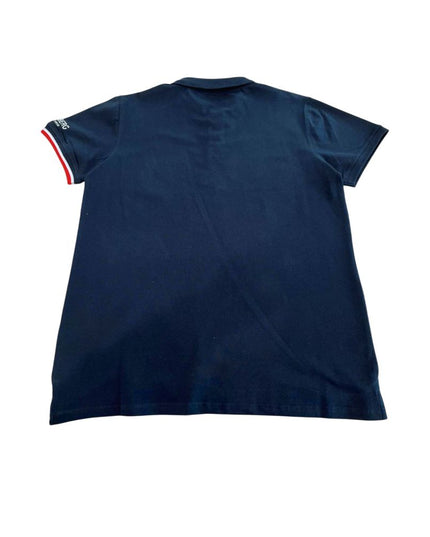 Iceberg Blue Cotton Men Polo Shirt