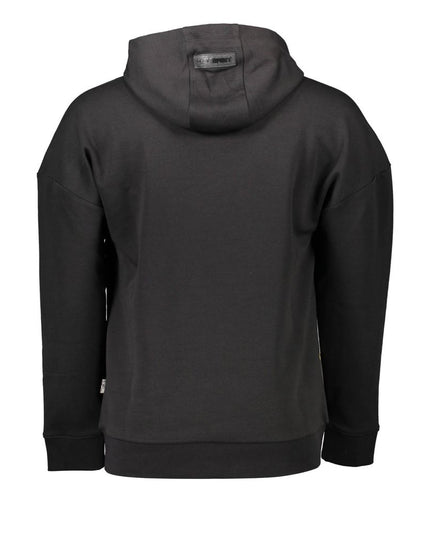 Plein Sport Black Cotton Men Sweater
