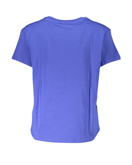 Patrizia Pepe Blue Cotton Women T-Shirt
