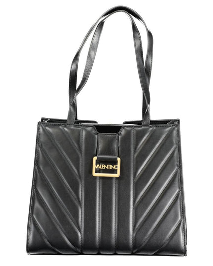 Mario Valentino Black Polyethylene Handbag