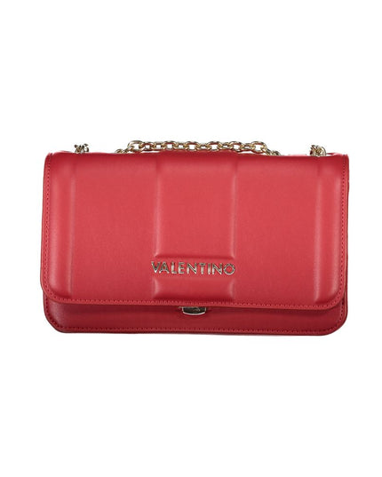 Mario Valentino Red Polyethylene Women Handbag