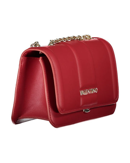 Mario Valentino Red Polyethylene Women Handbag