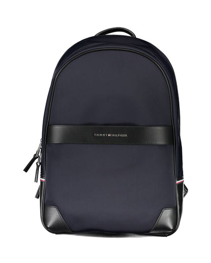 Tommy Hilfiger Blue Polyethylene Men Backpack