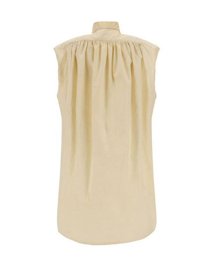 Quira Cream Cotton Shirt