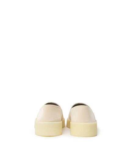Fear Of God Beige Leather Slip-On Loafer