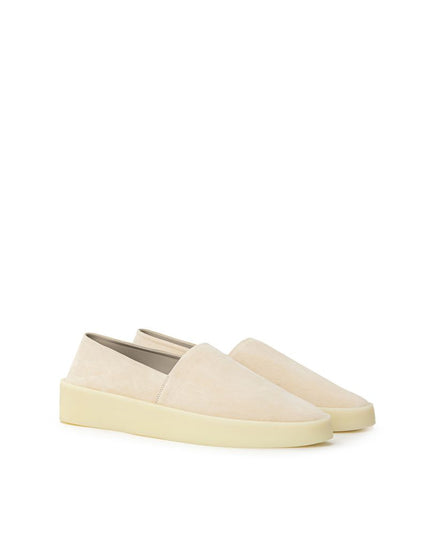 Fear Of God Beige Leather Slip-On Loafer