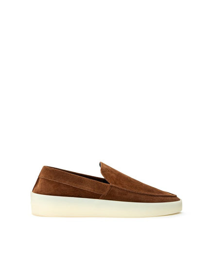 Fear Of God Brown Leather Slip-On Loafer