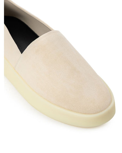 Fear Of God Beige Leather Slip-On Loafer