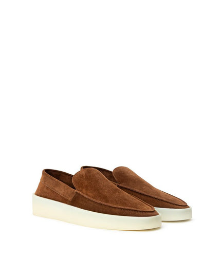 Fear Of God Brown Leather Slip-On Loafer