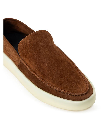Fear Of God Brown Leather Slip-On Loafer