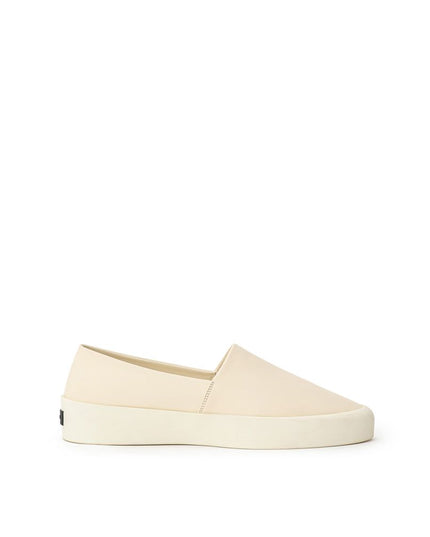 Fear Of God Beige Leather Slip-On Loafer