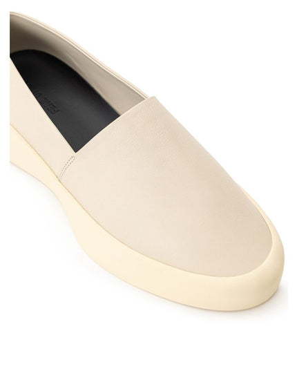 Fear Of God Beige Leather Slip-On Loafer