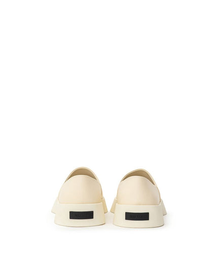 Fear Of God Beige Leather Slip-On Loafer