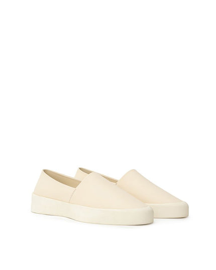 Fear Of God Beige Leather Slip-On Loafer