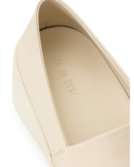 Fear Of God Beige Leather Slip-On Loafer