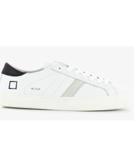 D.A.T.E White Leather Sneaker