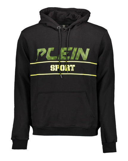 Plein Sport Black Cotton Men's Sweater