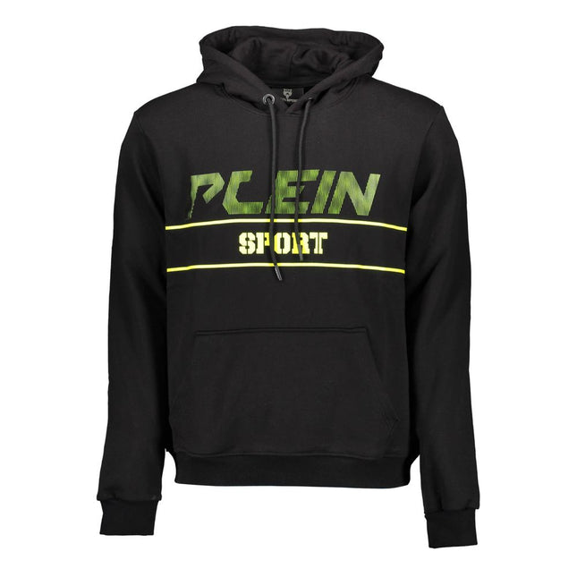 Plein Sport Black Cotton Men's Sweater