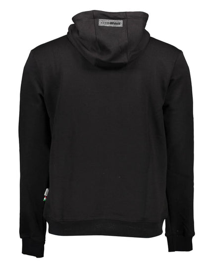 Plein Sport Black Cotton Men's Sweater