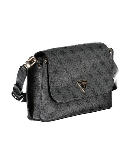 Guess Jeans Black Polyethylene Handbag