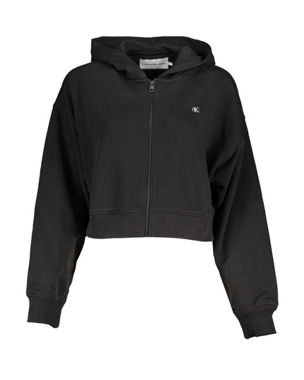 Calvin Klein Black Cotton Women Sweater